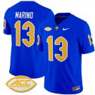 Dan Marino Jersey #13 Pittsburgh Panthers Vapor Limited College Football Stitched Royal