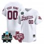 Custom Texas AM Aggies Jersey 2024 College World Series Vapor Premier NCAA Baseball White