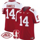 Ashton Daniels Jersey #14 Stanford Cardinal Vapor Limited College Football Crimson Alternate