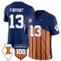 Pat Bryant Jersey #13 Illinois Fighting Vapor Limited College Football Stitched Throwback