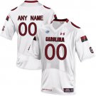 Custom South Carolina Gamecocks Jersey Name and Number College NCAA Football White