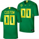 Custom Oregon Ducks Jersey Name and Number NCAA College Football Home Green