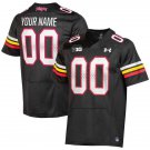 Custom Maryland Terrapins Jersey Name and Number College Football Black Alternate – All Stitched