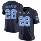 Omarion Hampton Jersey #28 North Carolina Tar Heels Vapor Limited College Football Navy