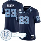 Power Echols Jersey #23 North Carolina Tar Heels Vapor College Football Stitched Navy