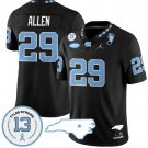 Marcus Allen Jersey #29 North Carolina Tar Heels Vapor College Football Stitched Black