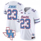 Parker Jenkins Jersey #23 Houston Cougars Oilers Inspired Vapor College Football White