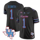 Donovan Smith Jersey #1 Houston Cougars Oilers Inspired Vapor College Football Limited Black
