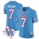 Case Keenum Jersey #7 Houston Cougars Oilers Jersey Inspired Vapor College Football Limited Blue