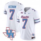 Case Keenum Jersey #7 Houston Cougars Oilers Jersey Inspired Vapor College Football Limited White