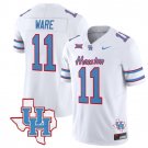 Andre Ware Jersey #11 Houston Cougars Oilers Jersey Inspired Vapor College Football Limited White