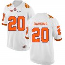 Clemson Tigers Brian Dawkins Jersey White Stitched College Football