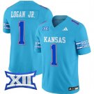 Kenny Logan Jr Jersey #1 Kansas Jayhawks 2024 Vapor College Football Vapor Limited Old Ku