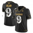Jason Bean Jersey #9 Kansas Jayhawks Blackhawk Gold Vapor Football Black Limited