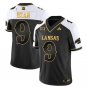 Jason Bean Jersey #9 Kansas Jayhawks Blackhawk Gold Vapor Football Alternate