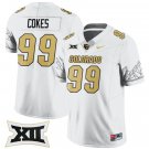 Shane Cokes Jersey #99 Colorado Buffaloes 2024 Vapor Limited NCAA Football White