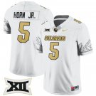 Jimmy Horn Jr Jersey #5 Colorado Buffaloes 2024 Vapor Limited NCAA Football White