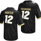 Colorado Buffaloes Travis Hunter Jersey #12 NIL College Football Black