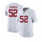 Alabama Crimson Tide #52 Tyler Booker Jersey White Limited College Football