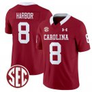 Nyck Harbor Jersey #8 South Carolina Gamecocks Football 1980 Throwback SEC Patch Garnet