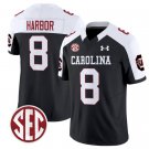 Nyck Harbor Jersey #8 South Carolina Gamecocks Football 1980 Throwback Vapor Black Alternate