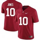 Alabama Crimson Tide #10 Mac Jones NCAA Football Red Jersey