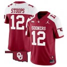Drake Stoops Jersey #12 Oklahoma Sooners Vapor Limited College Football Stitched Alternate