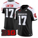 Ty Son Lawton Jersey #17 Indiana Hoosiers Vapor Limited Football Black Alternate