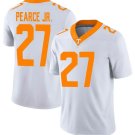 James Pearce Jr. Jersey White #27 Tennessee Volunteers Game College Football Stitched