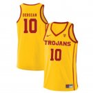 USC Trojans DeMar DeRozan #10 College Replica Basketball Jersey Yellow