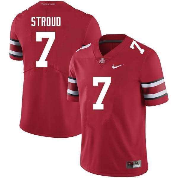 Ohio State Buckeyes #7 CJ Stroud Scarlet NCAA College Football Jersey