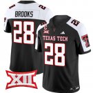 Tahj Brooks Jersey #28 Texas Tech Red Raiders Vapor Limited Football Black Alternate