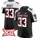Cameron Dickey Jersey #33 Texas Tech Red Raiders Vapor Limited Football Black Alternate