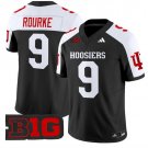 Kurtis Rourke Jersey #9 Indiana Hoosiers Vapor Limited Football Black Alternate