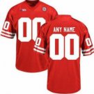 Custom Nebraska Cornhuskers Jersey Name and Number NCAA College Football Replica Red