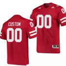 Custom Nebraska Cornhuskers Jersey Name and Number NCAA College Football Scarlet