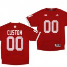 Custom Nebraska Cornhuskers Jersey Name and Number NCAA College Football 1983 Throwback Red