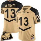 Bryson Daily Jersey Army Black Knights Jersey Rocky The Bulldog Patch Vapor Football Gold Alternate