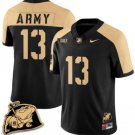 Bryson Daily Jersey Army Black Knights Jersey Rocky The Bulldog Patch Vapor Football Black Alternate