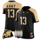 Bryson Daily Jersey #13 Army Black Knights Vapor Limited College Football Stitched Black Alternate