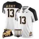 Bryson Daily Jersey #13 Army Black Knights Vapor Limited College Football Stitched White Alternate