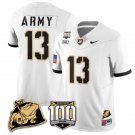 Bryson Daily Jersey #13 Army Black Knights Vapor Limited College Football Stitched White