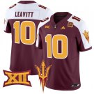 Sam Leavitt Jersey #10 Arizona State Sun Devils Vapor Limited College Football Maroon Alternate
