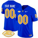 Custom Pittsburgh Panthers Jersey Name and Number Vapor College Football Stitched Royal