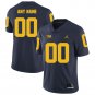 Custom Michigan Wolverines Jersey Name and Number NCAA College Football BIG Patch Blue