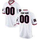 Georgia Bulldogs Custom Jersey White College Football