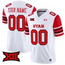 Custom Utah Utes Jersey Name and Number Vapor Limited College Football Stitched White