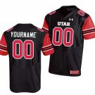 Custom Utah Utes Jersey Name and Number NCAA College Football Replica Black