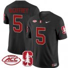 Christian McCaffrey Jersey #5 Stanford Cardinal Vapor Limited College Football Stitched Black
