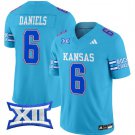 Jalon Daniels Jersey #6 Kansas Jayhawks 2024 Vapor College Football Vapor Limited Old Ku
